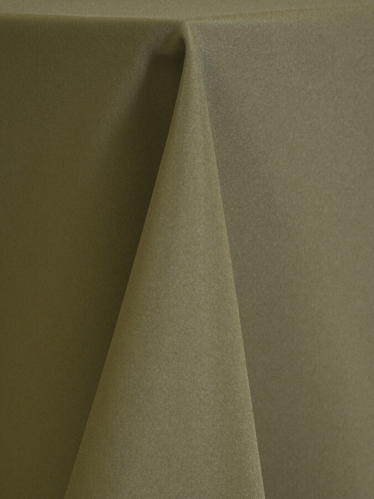 Olive Polyester Solid Linens