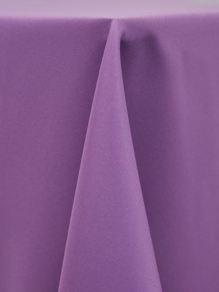 Violet Polyester Solid Linens